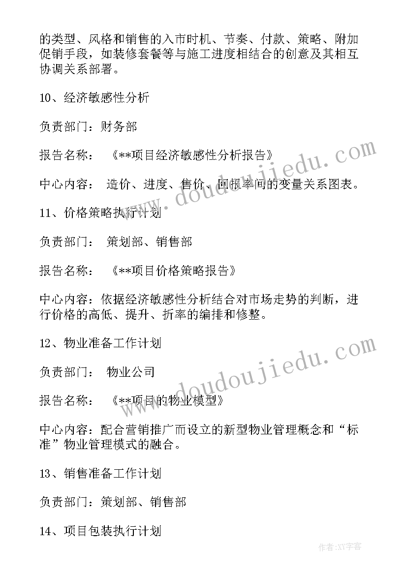 2023年工作计划房产策划 房产策划工作计划(精选9篇)