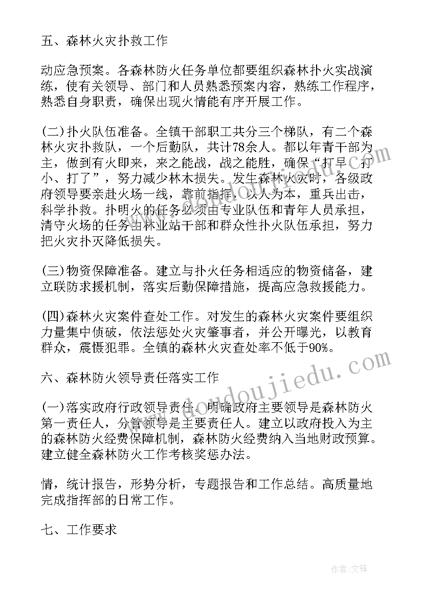 最新森林防火月工作小结 清明森林防火工作计划(通用9篇)