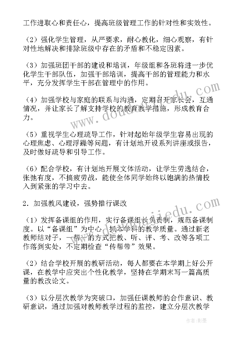 2023年验货组长工作计划 组长工作计划(大全6篇)