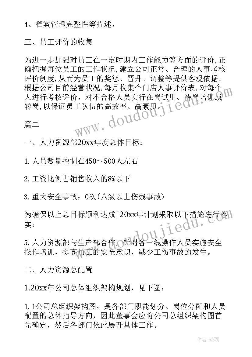 hr工作计划薪资算(实用9篇)