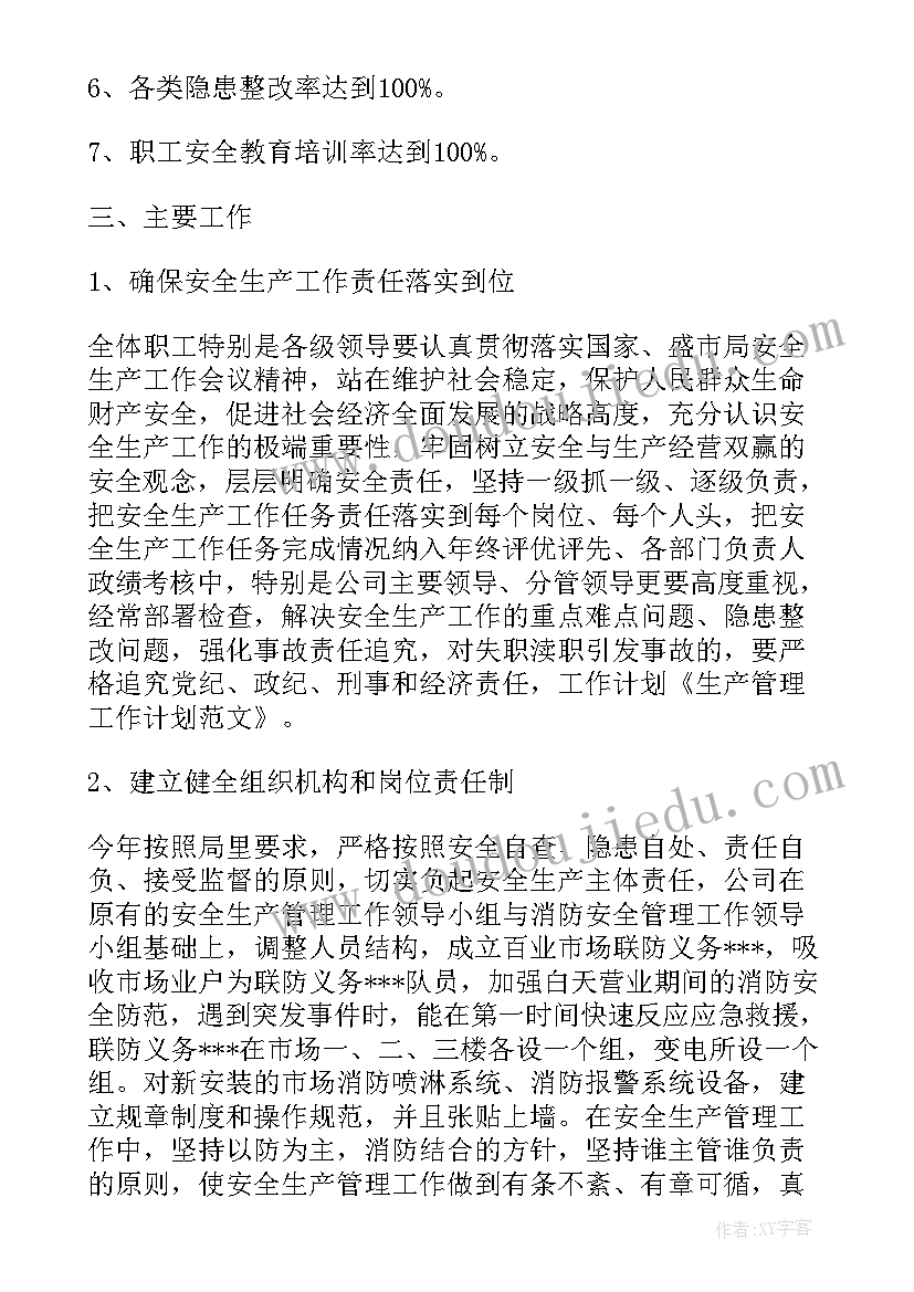 2023年楼盘管理运营工作计划 生产运营管理部工作计划(通用5篇)