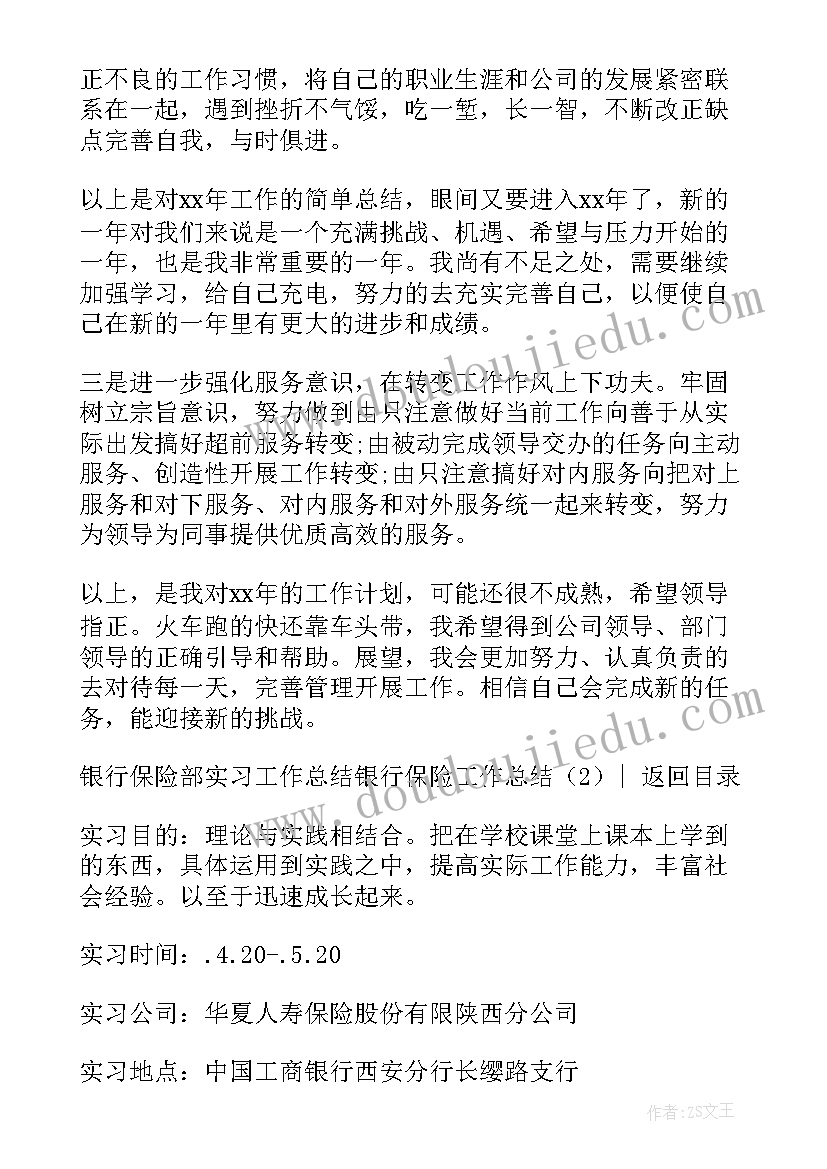 2023年银行保险业务总结 银行保险年终工作总结(优质7篇)