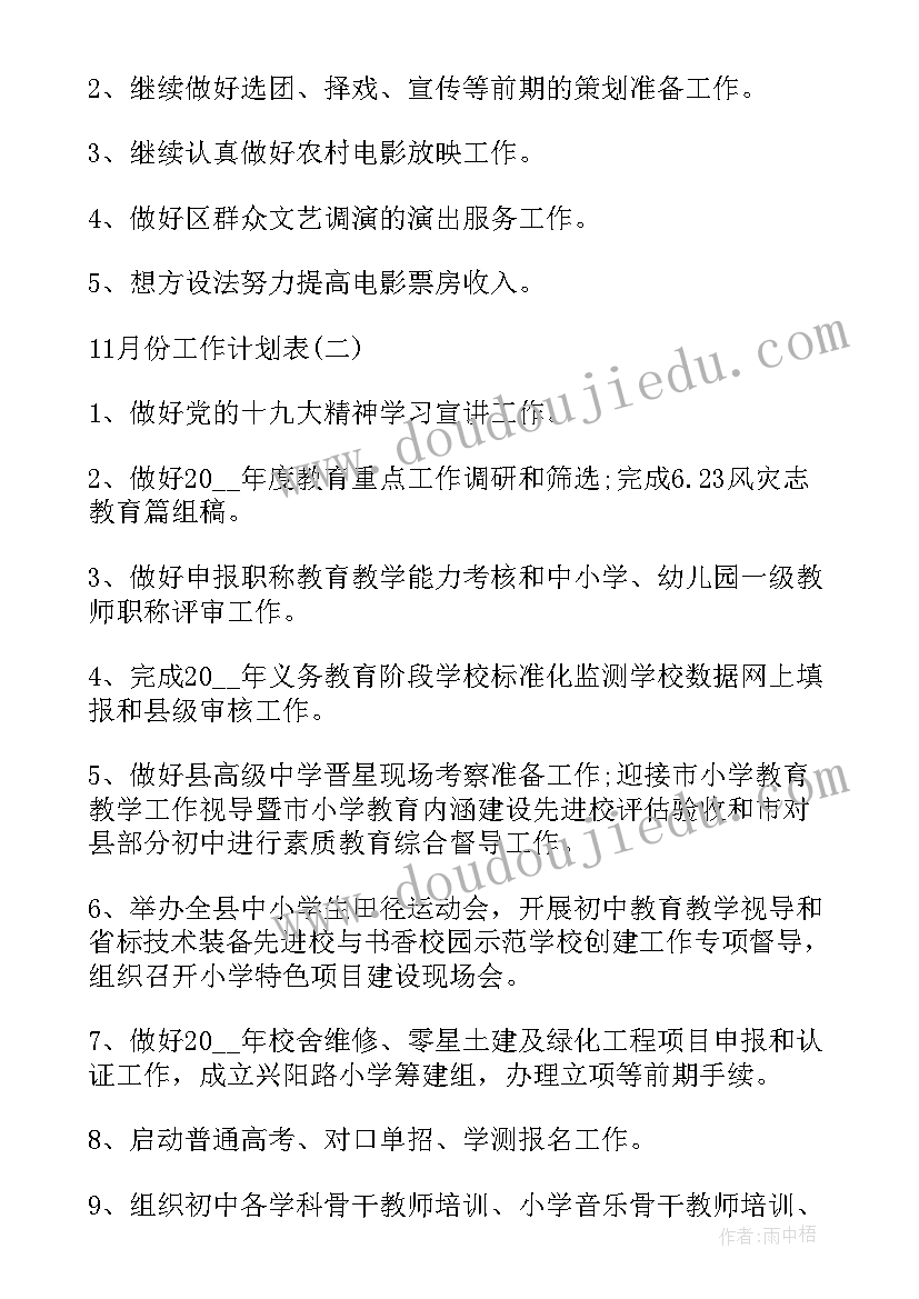 2023年道德模范评选活动总结 月工作计划表(优质8篇)