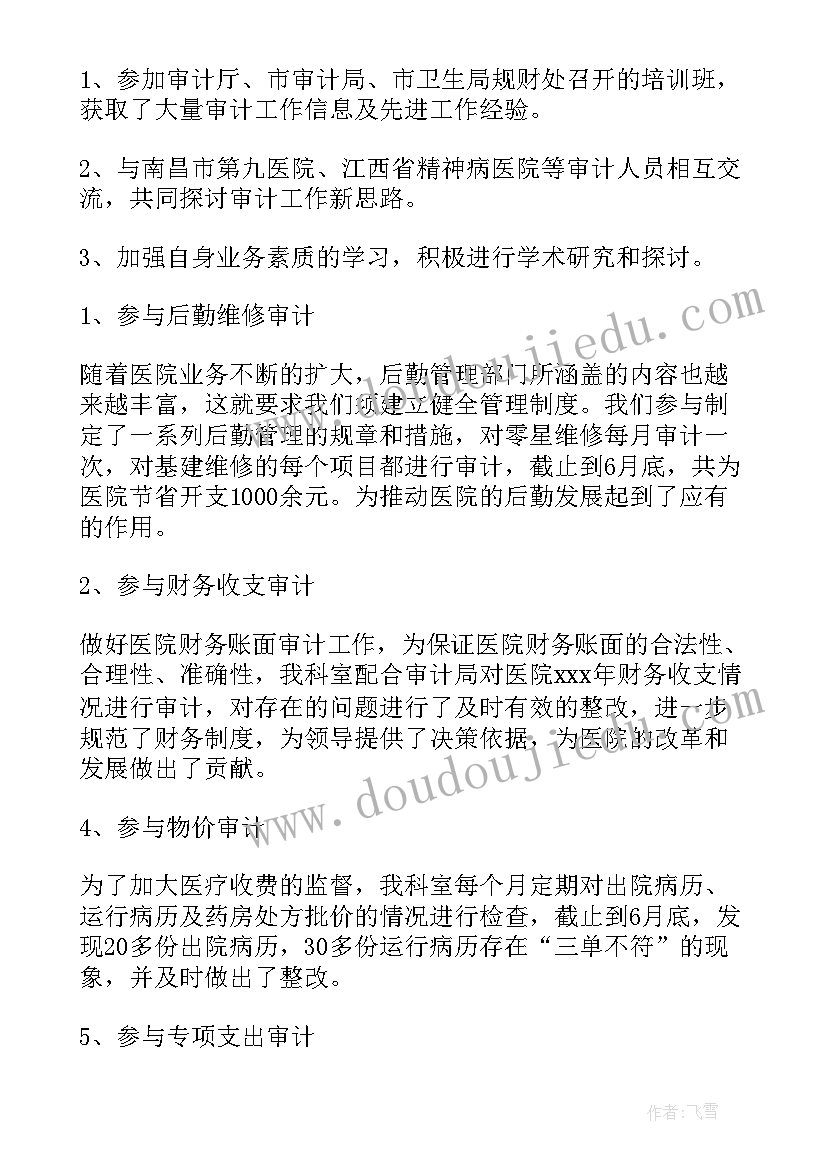 最新学院审计工作计划(精选5篇)