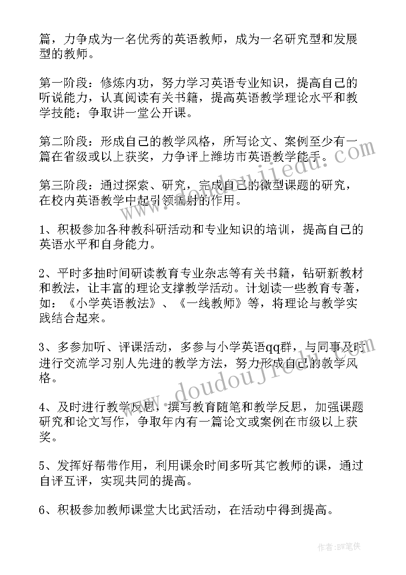 2023年英语教师个人研修总结报告(模板10篇)