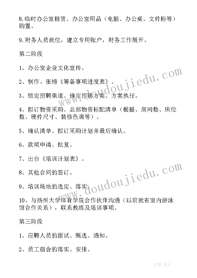 2023年休闲会所工作计划书(实用6篇)