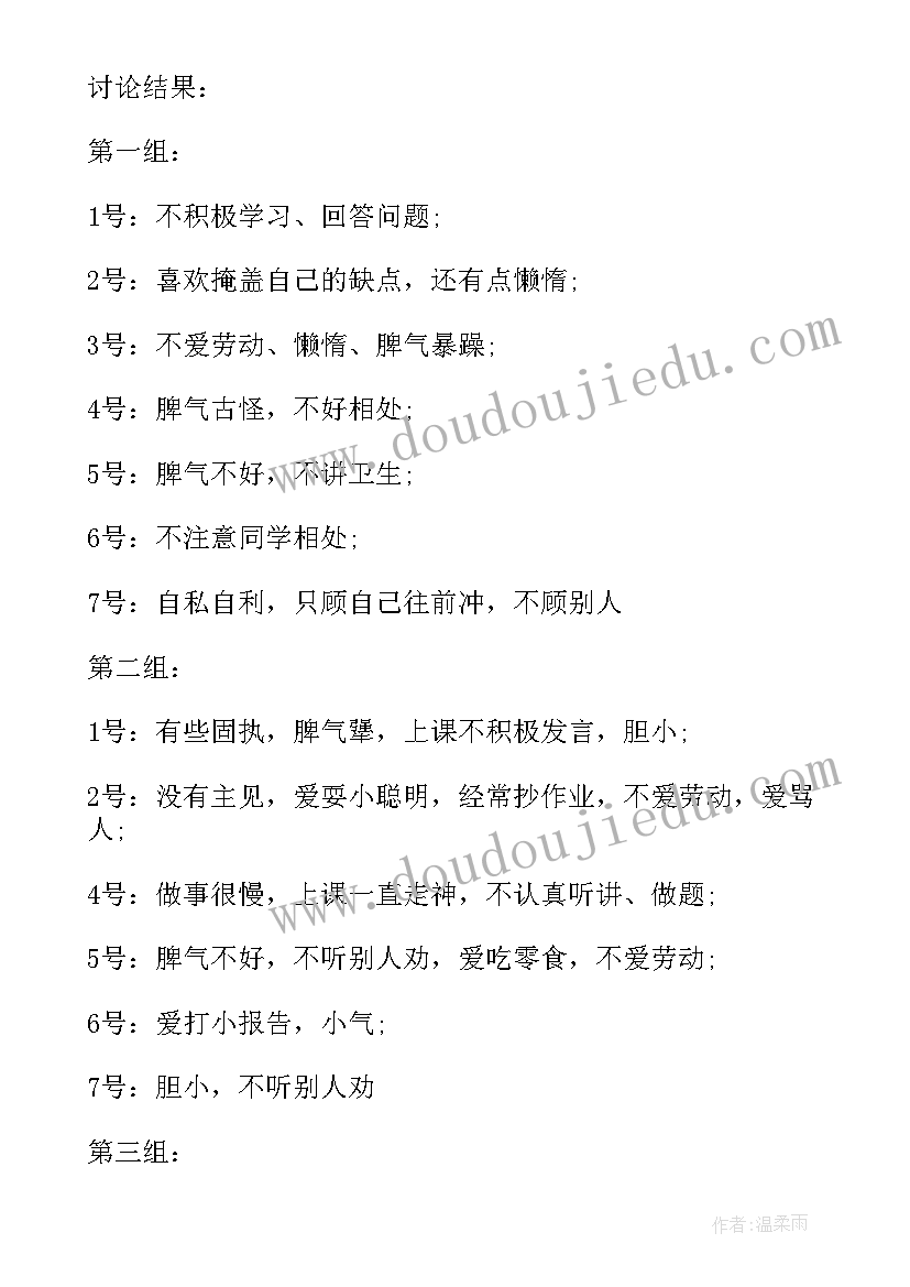 最新热爱集体班会记录 班会方案文明班会(优质10篇)