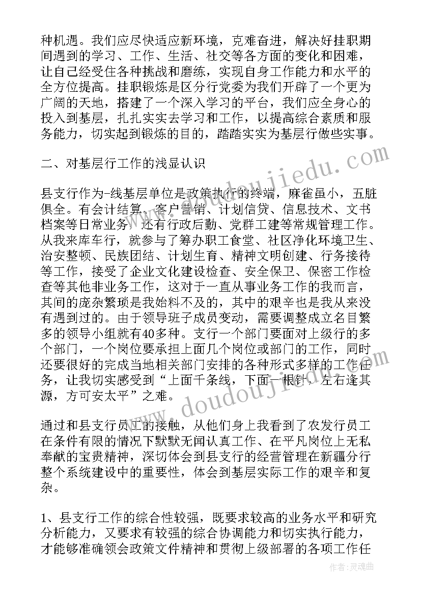 2023年押运心得体会 挂职锻炼心得体会(优秀5篇)