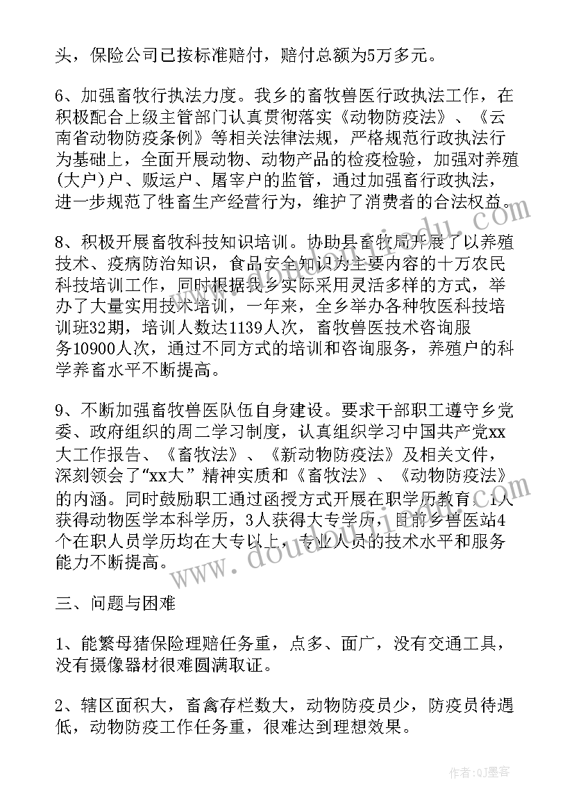 2023年兽医实践心得体会字(优秀9篇)