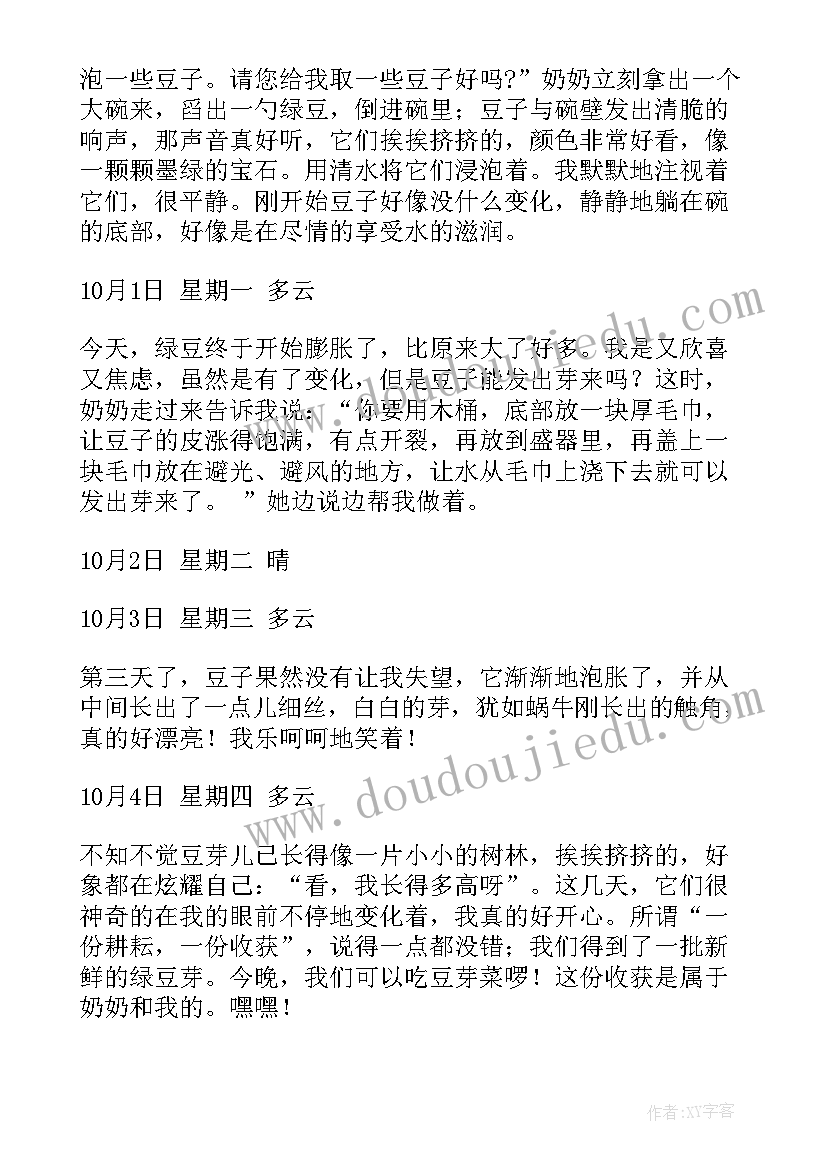 摘豆子心得体会(汇总6篇)