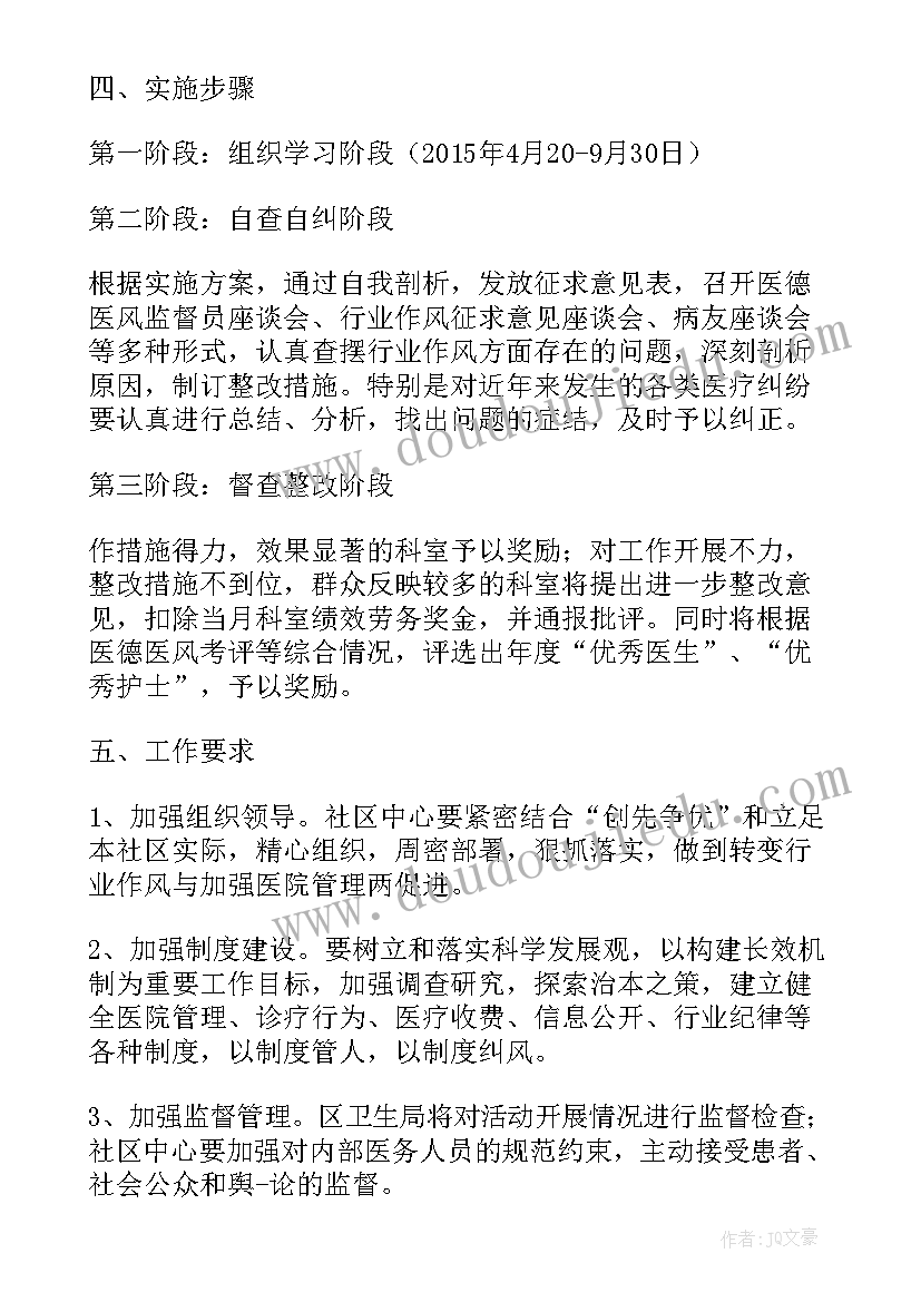 最新医德医风整顿个人发言稿(通用7篇)