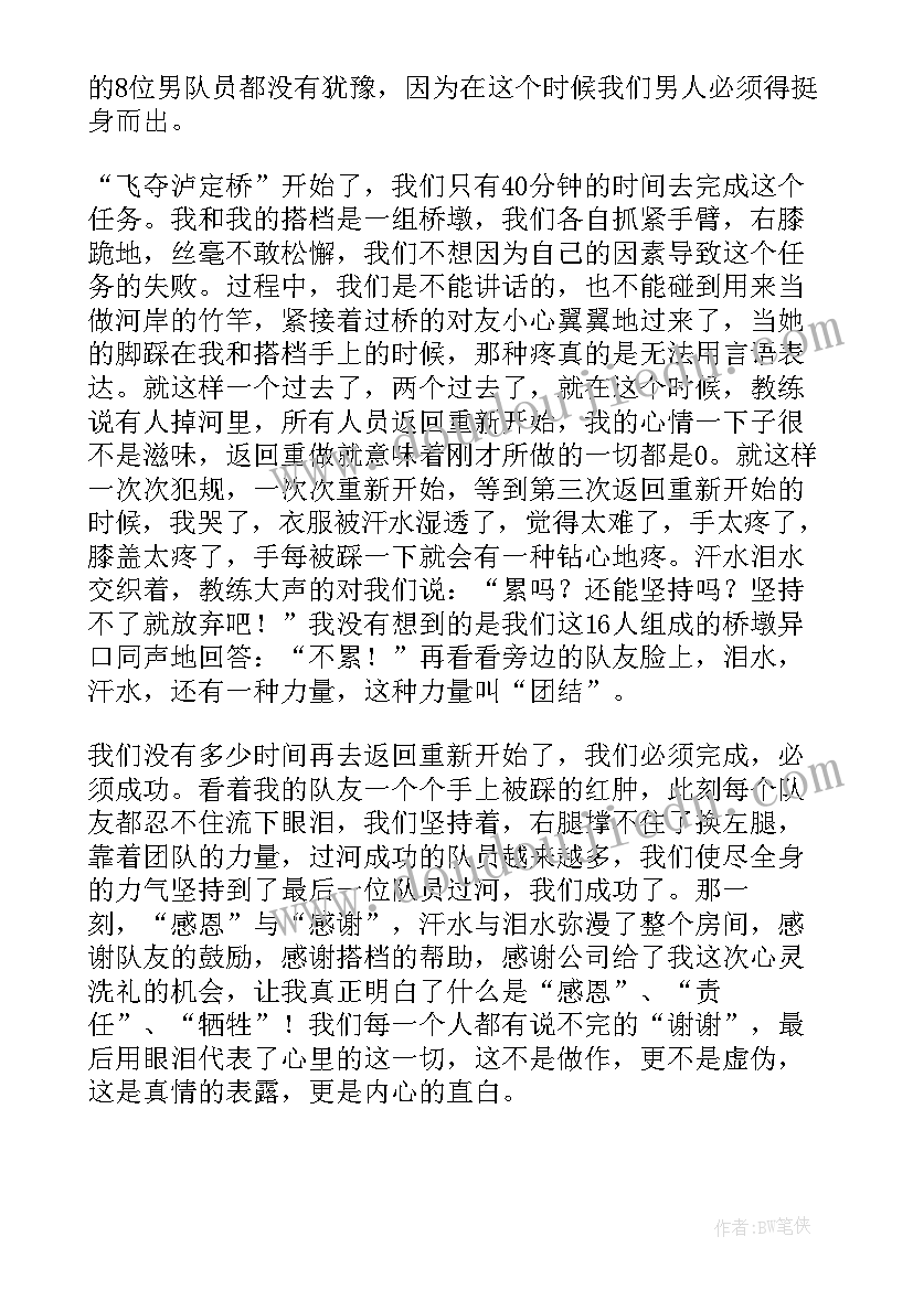 2023年进行上肢训练的意义 拓展训练心得体会(汇总6篇)