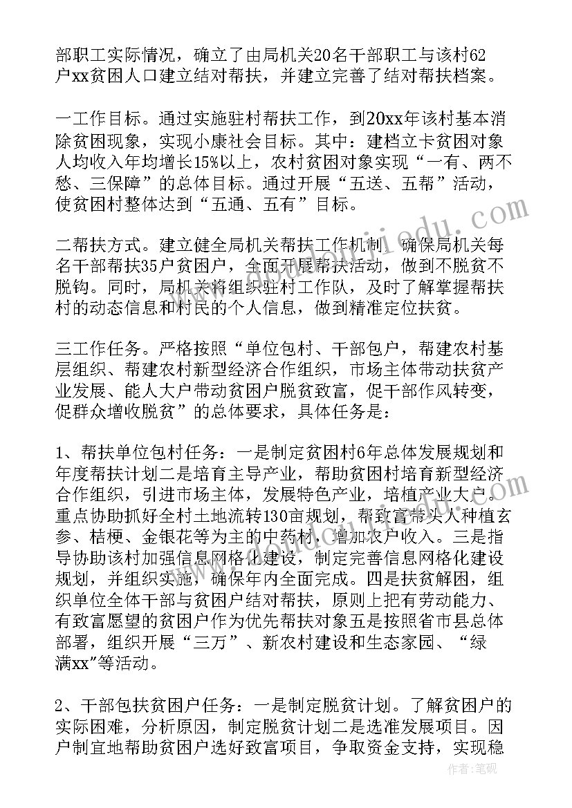 最新联户扶贫工作总结(优秀7篇)