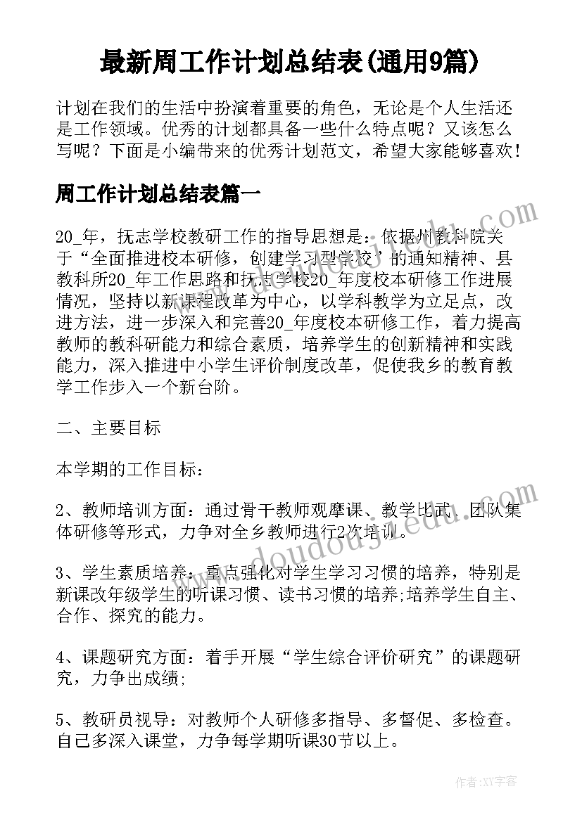 样板间制作计划 样板点建设推进工作计划优选(模板5篇)