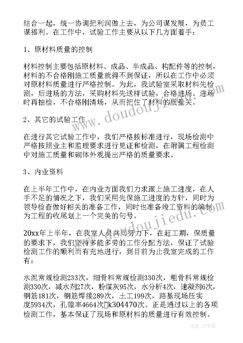 最新试验室年度总结报告 母体试验室主任工作总结(汇总10篇)