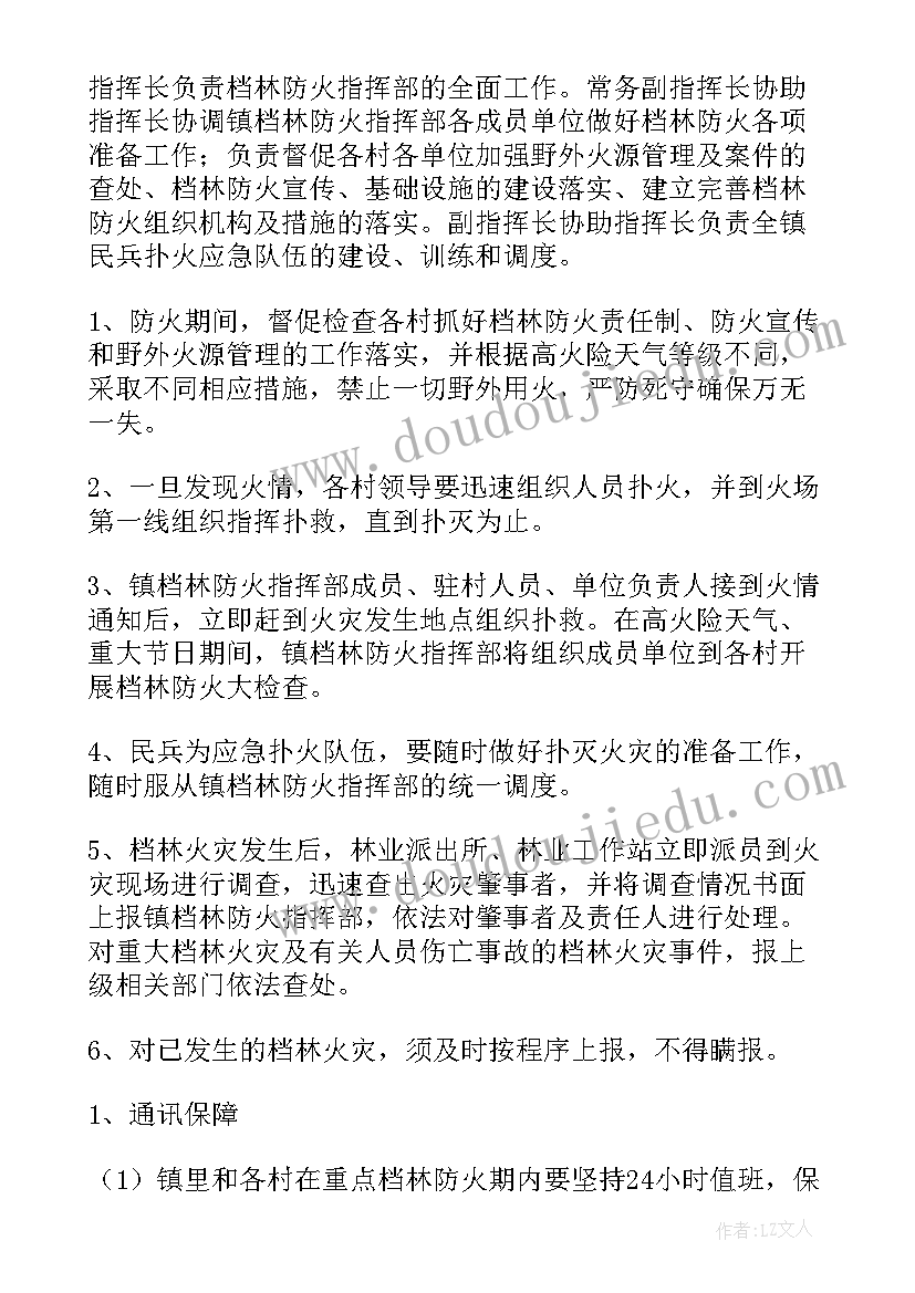 2023年部门工作方案分工表(模板7篇)