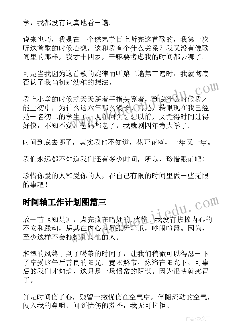 2023年时间轴工作计划图(实用9篇)