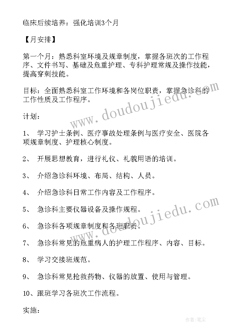 最新急诊重症患者救治策略 急诊护士工作计划(优质5篇)