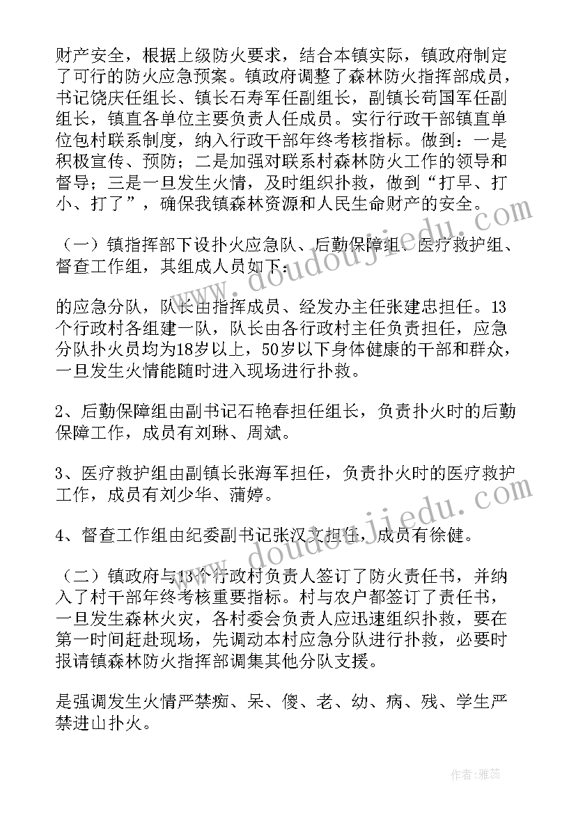 最新森林消防整治工作总结(汇总7篇)