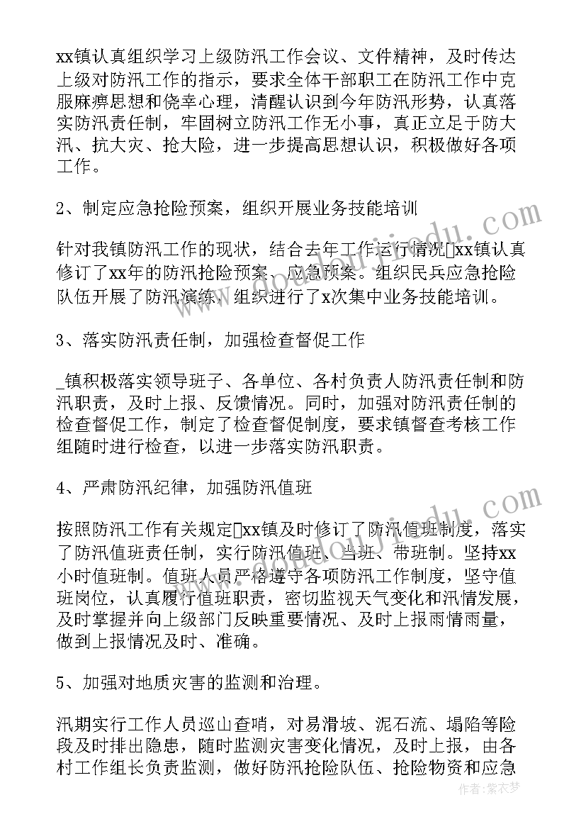 2023年抗洪救灾支援工作总结 应急救灾的工作总结(大全6篇)