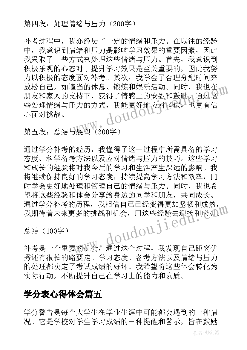 学分表心得体会 教师教学分析心得体会(大全9篇)