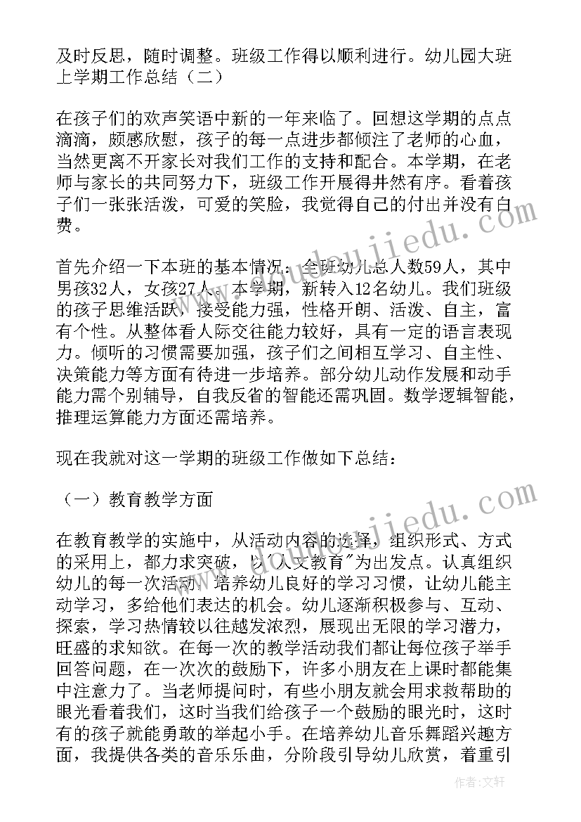 最新幼儿园大班分区计划(优质8篇)