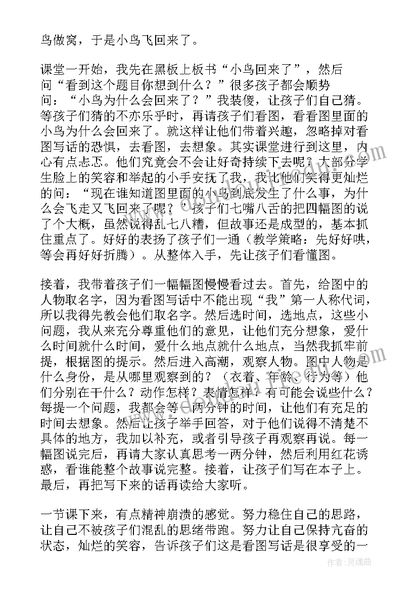 2023年看图写话的教学反思(大全8篇)