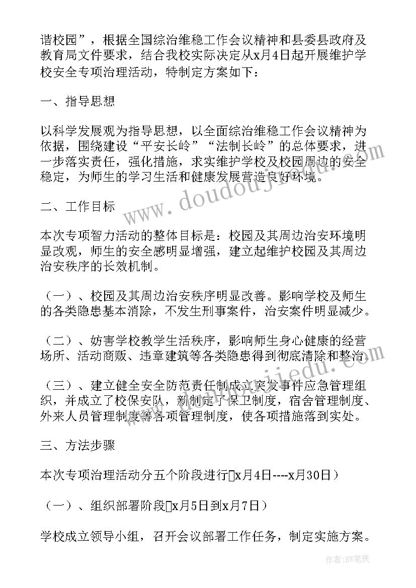 最新校园周边环境报告(大全5篇)