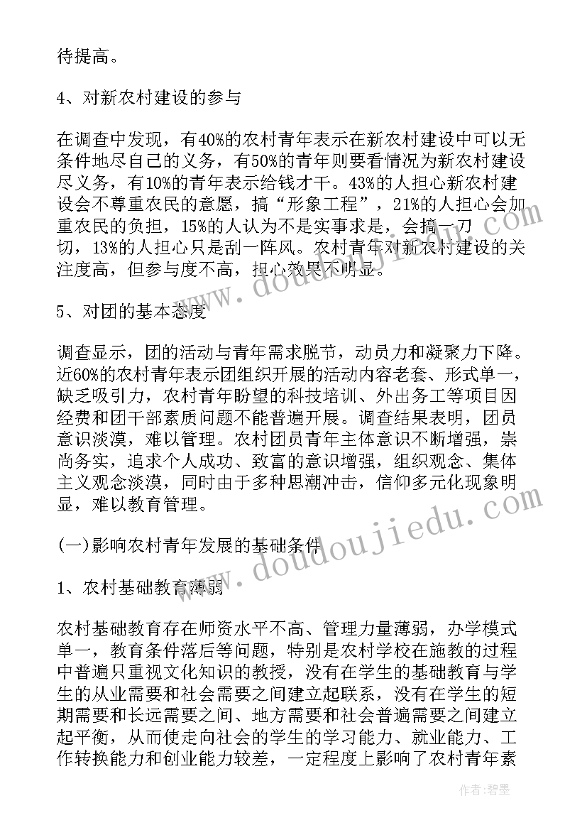 2023年农村青年工作总结(优质10篇)