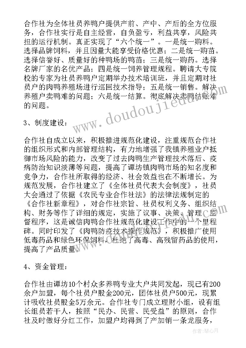 农村专业合作社调研报告(优秀5篇)