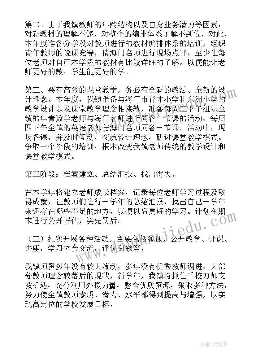 小学年度校本培训计划(优质8篇)