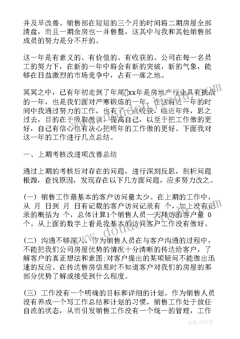 2023年房地产销售年终总结说(优质5篇)