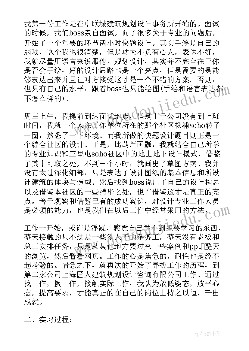 2023年专业规划报告 城市规划专业实习报告(汇总5篇)