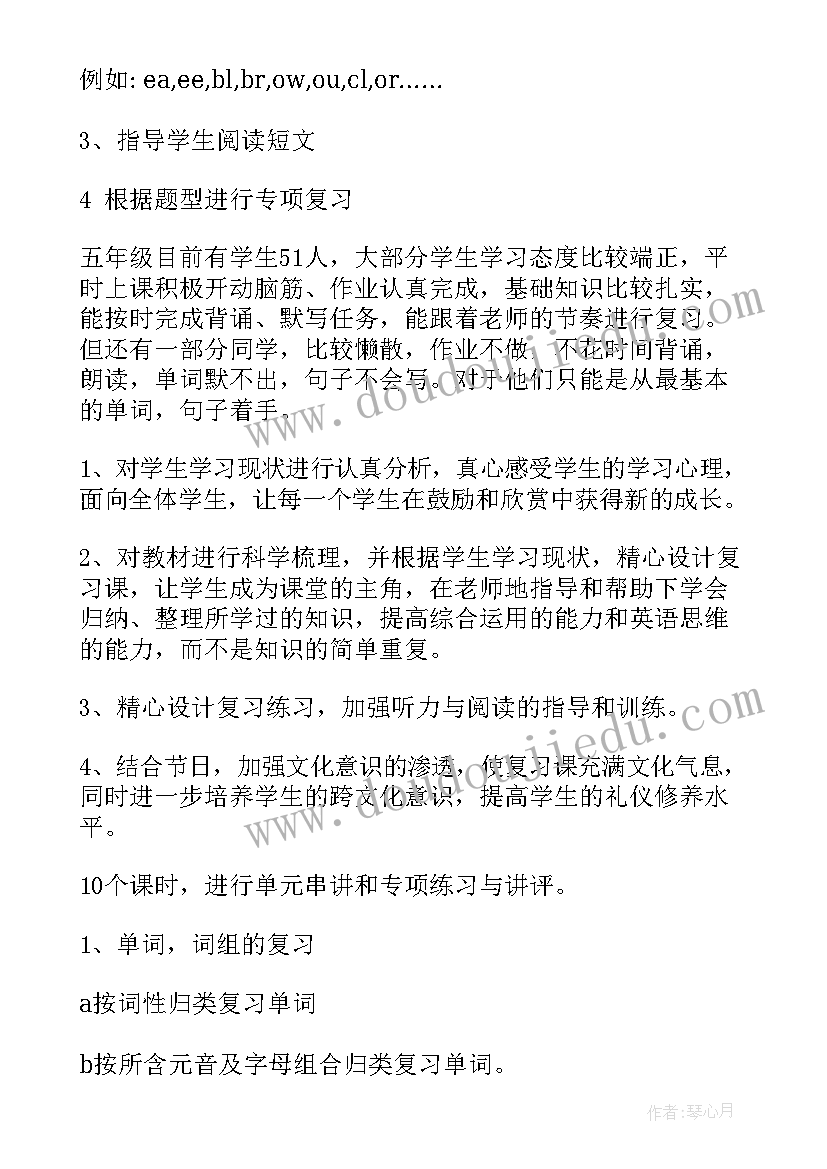 小学五年级英语人教版电子课本 小学五年级英语教学计划(通用8篇)