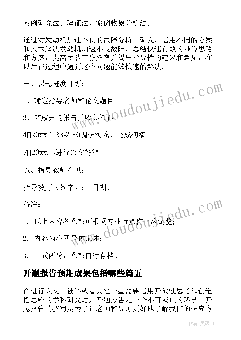 2023年开题报告预期成果包括哪些 活力课堂开题报告心得体会(模板9篇)