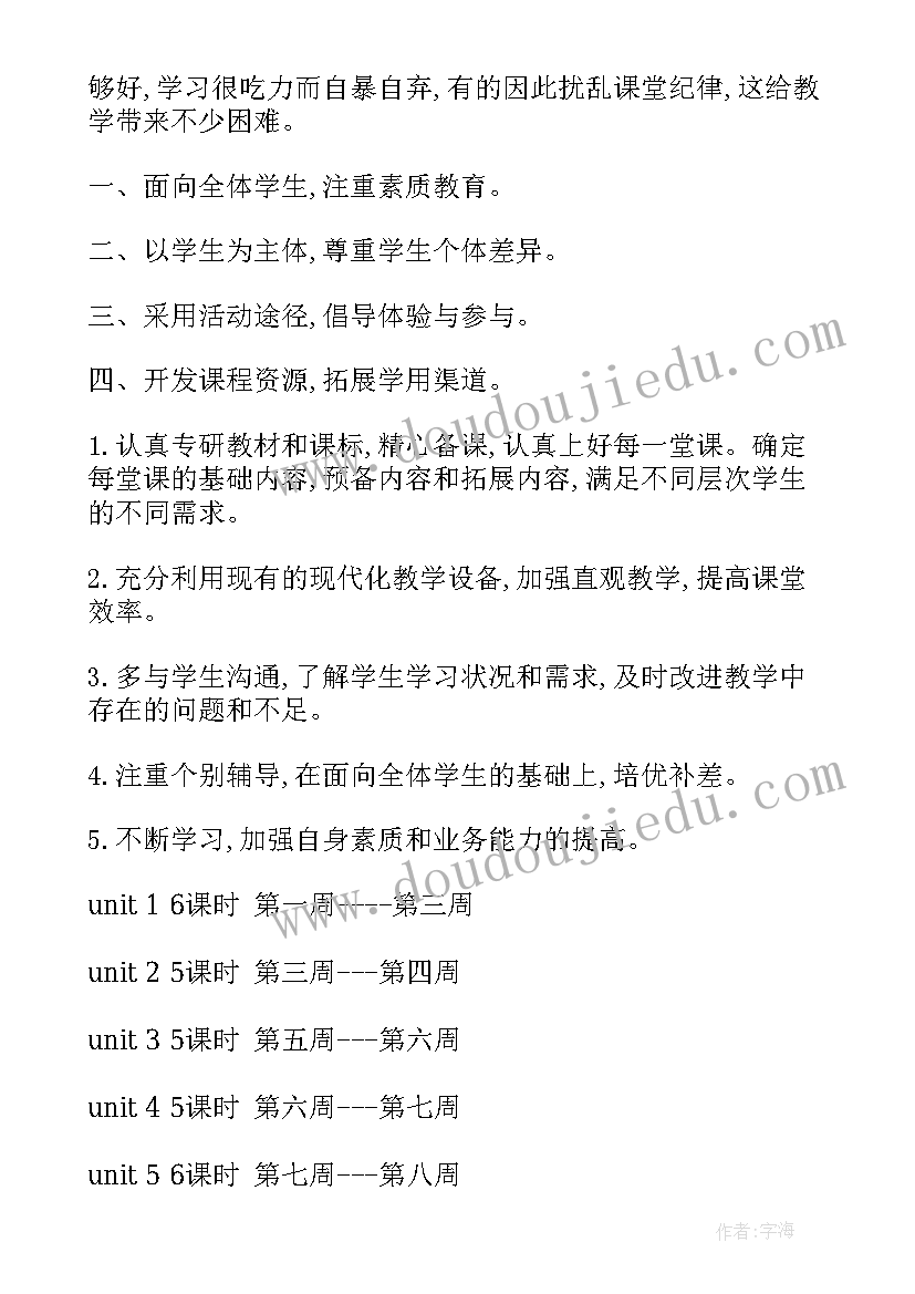 最新八年级英语个人课改计划(精选9篇)