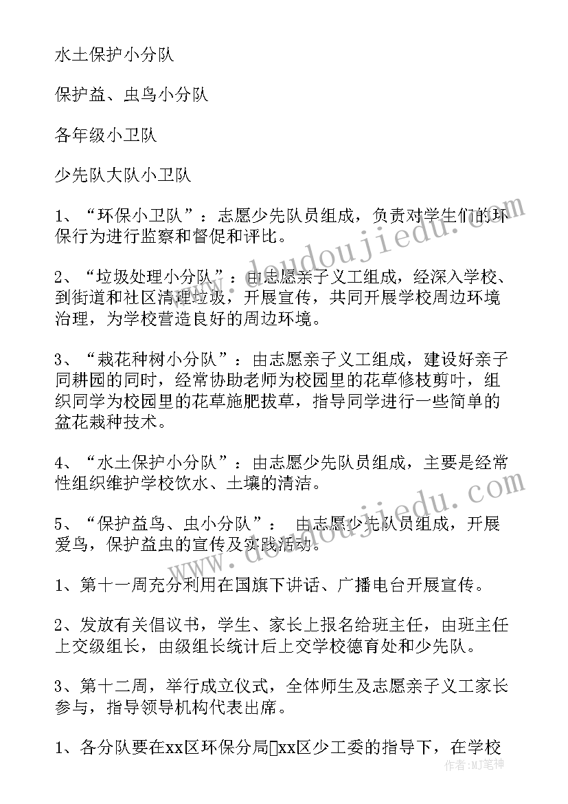 2023年环保服装秀节目名称 环保活动方案(大全5篇)