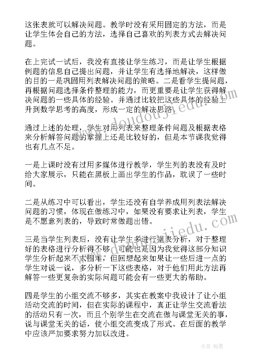 2023年解决问题的策略画示意图教学反思(通用6篇)