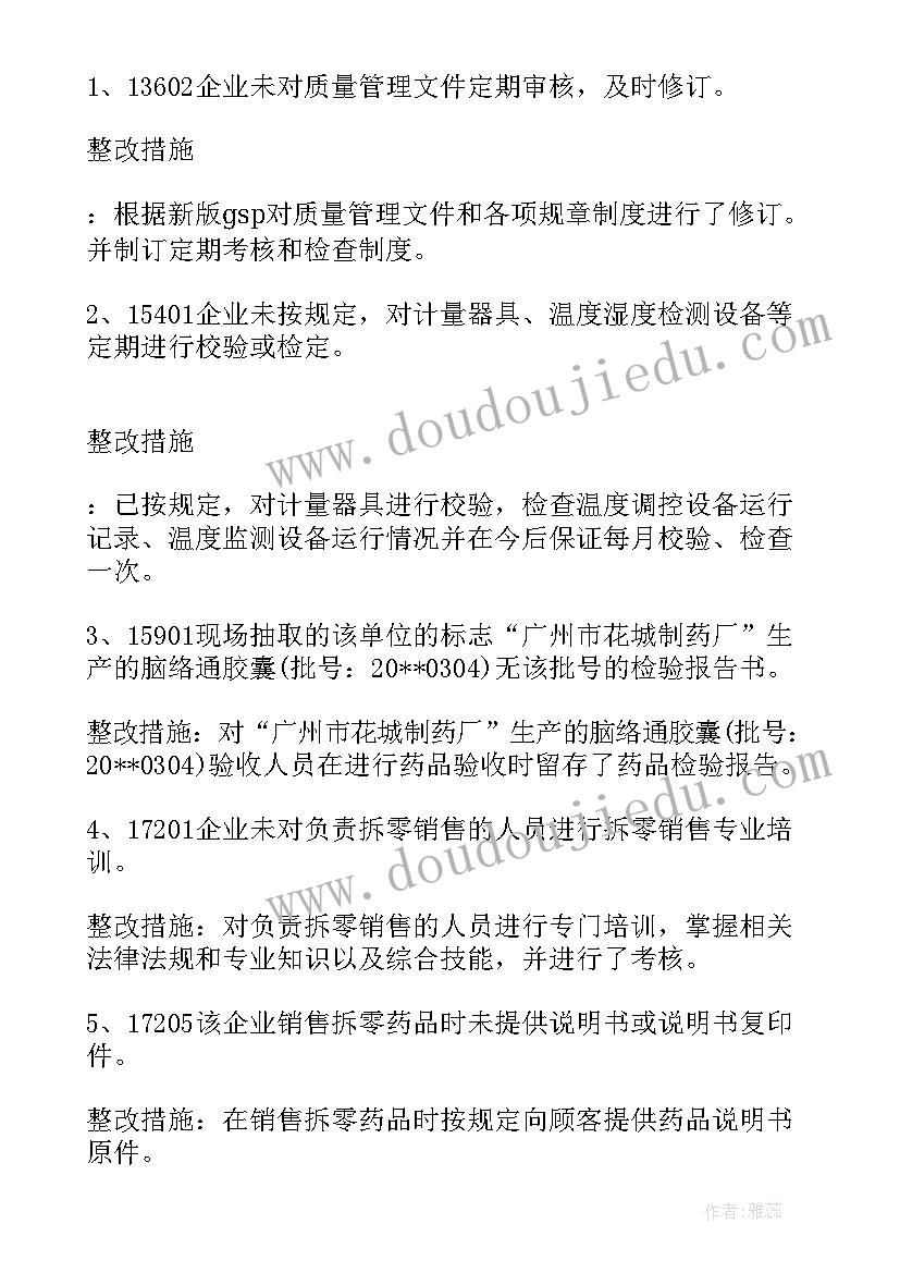 药房自查整改报告 药房自查自纠整改报告(优质5篇)