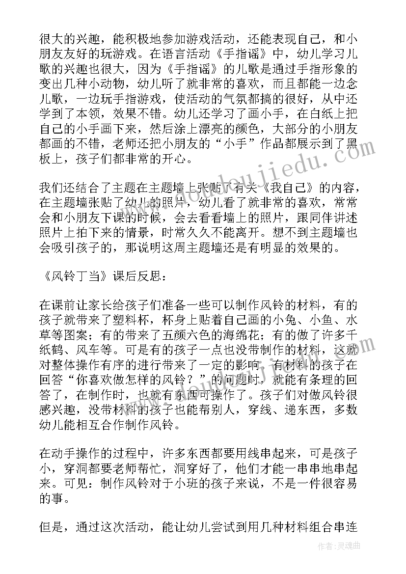 幼儿园小班拾落叶教学反思(精选10篇)