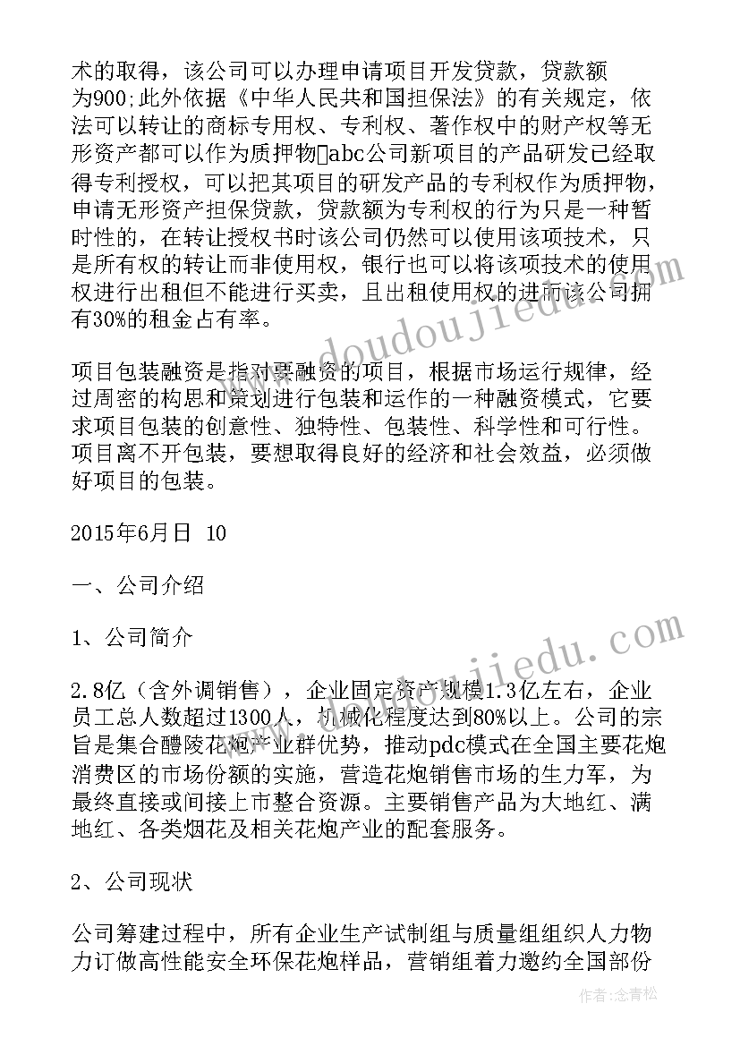 最新组建公司的计划和方案(实用5篇)