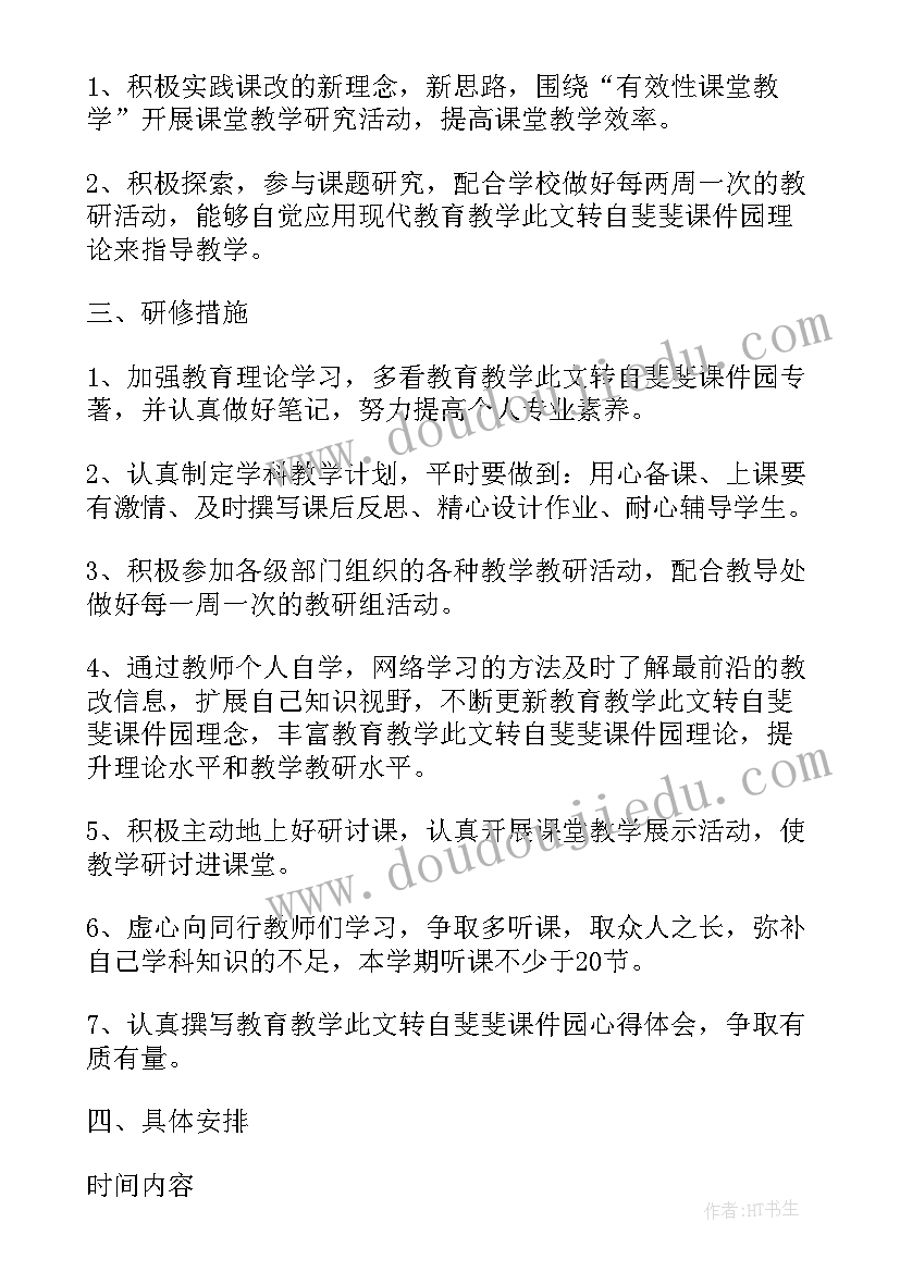 师学宝研修总结 个人研修计划书(实用9篇)