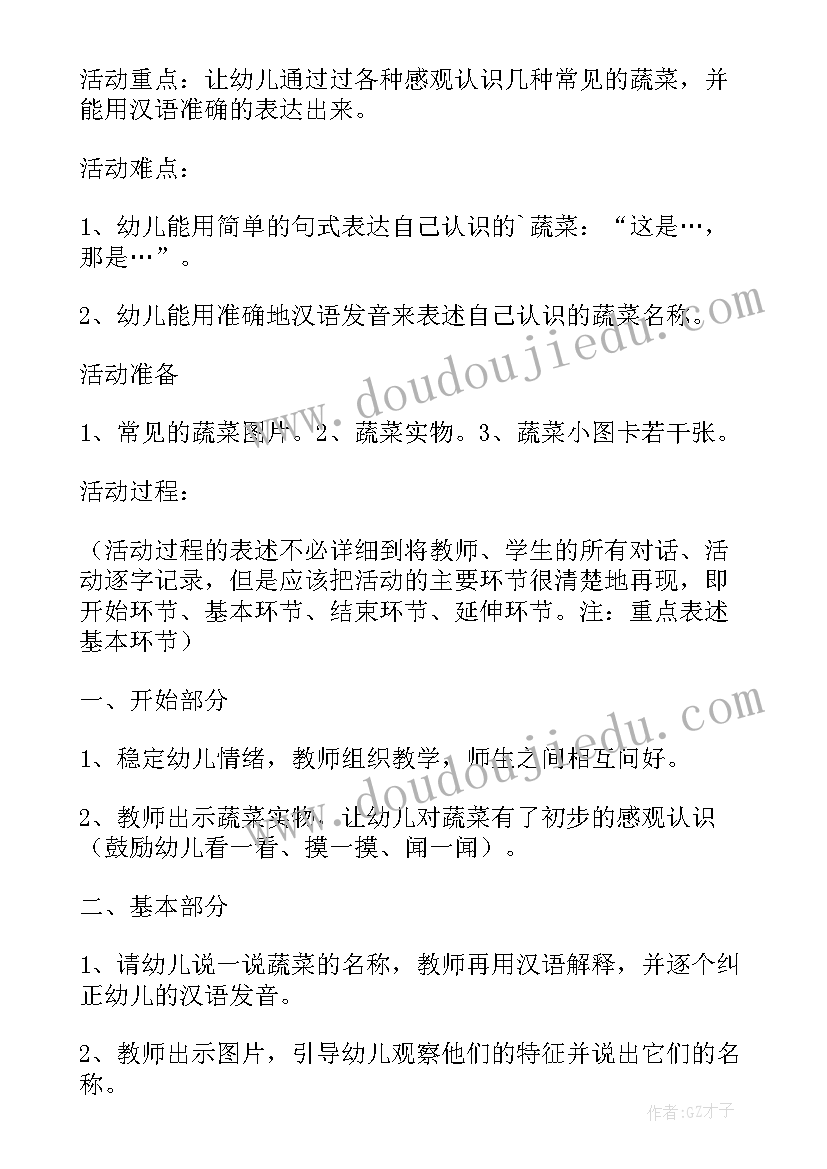 2023年蔬菜大拼盘教学反思与评价(实用5篇)