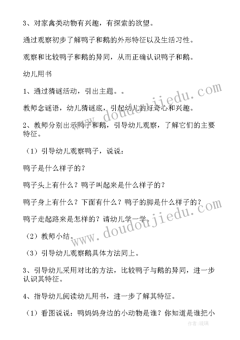 2023年中班下科学活动教案(优质5篇)