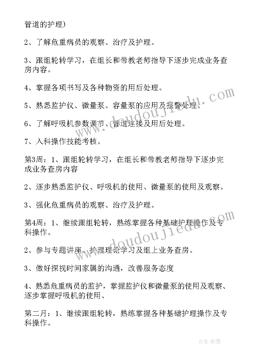 眼科护士个人规划(优秀5篇)