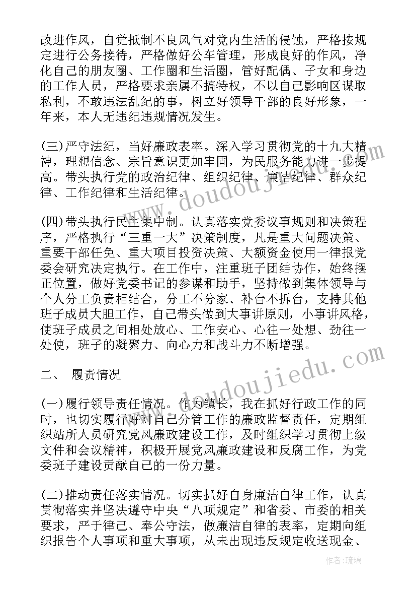 最新乡镇长的述职报告总结(模板5篇)