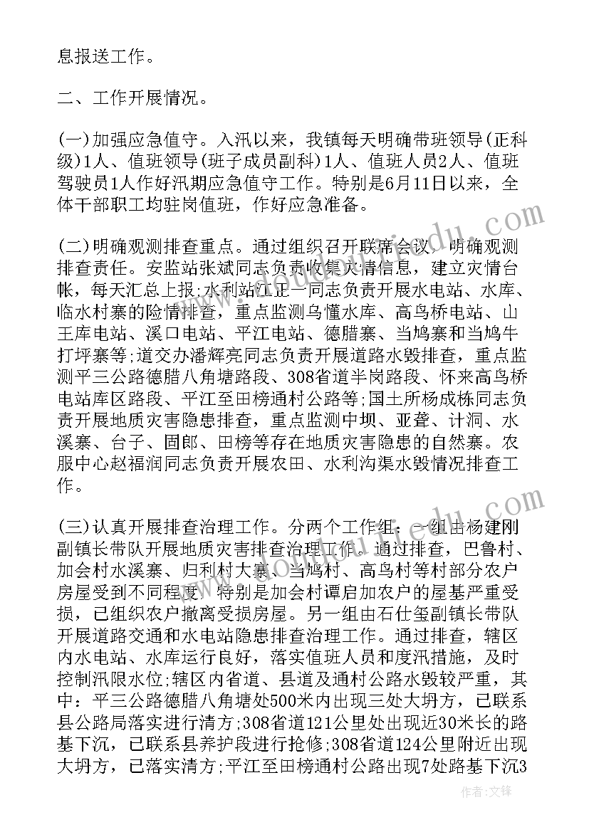 抗洪救灾总结报告(汇总5篇)