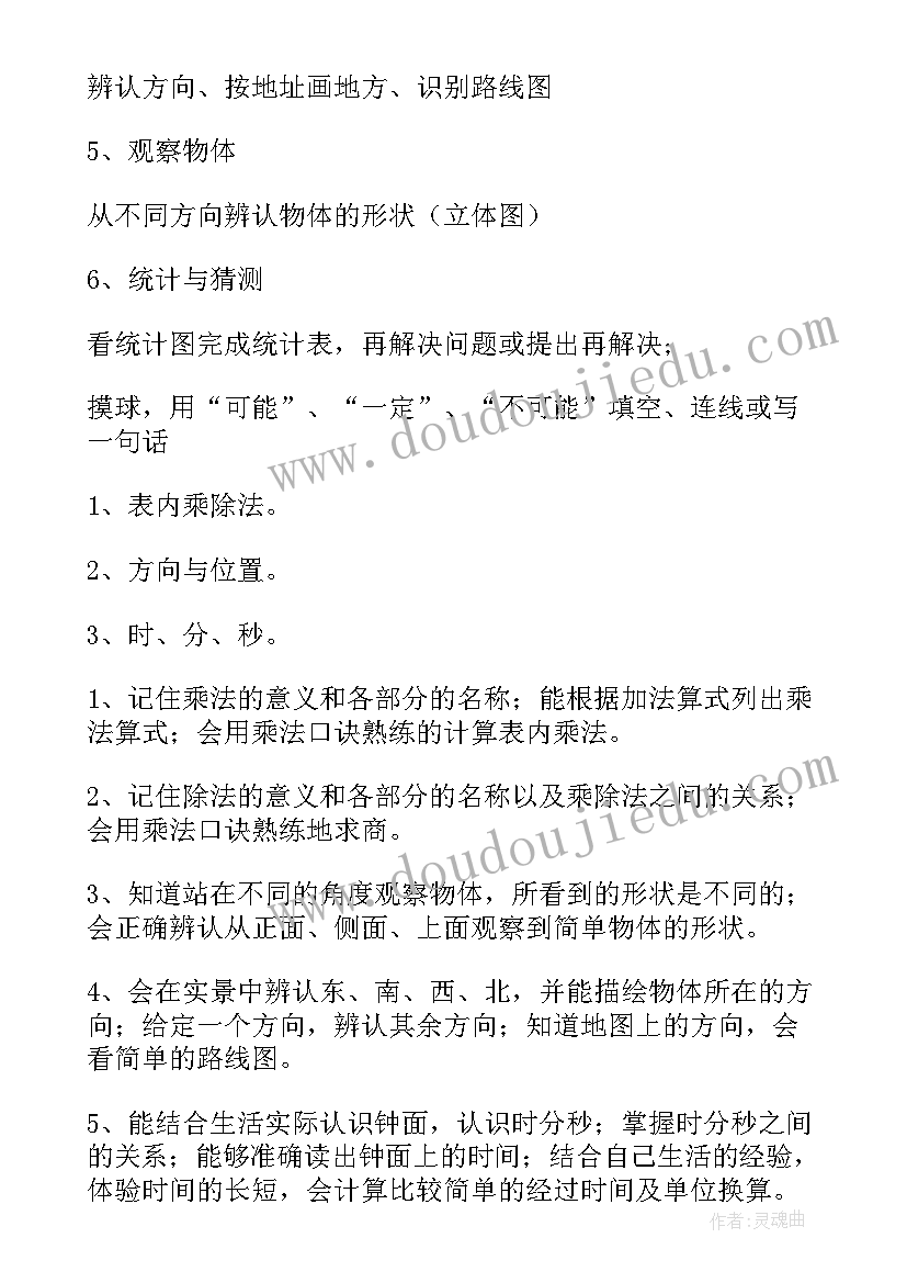 2023年二年级数学教学计划进度表和落款 二年级数学教学计划(优秀5篇)