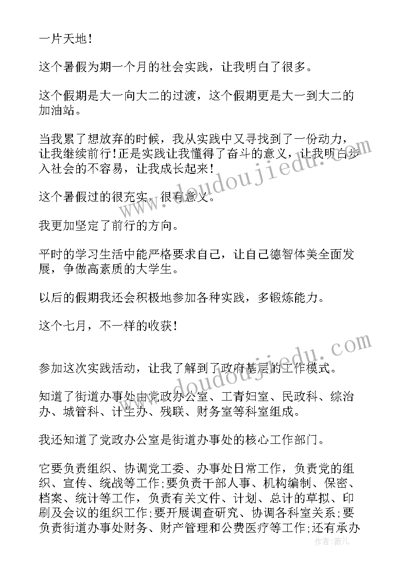 2023年中学生暑假社会实践调查报告总结 暑假社会实践调查报告(大全6篇)