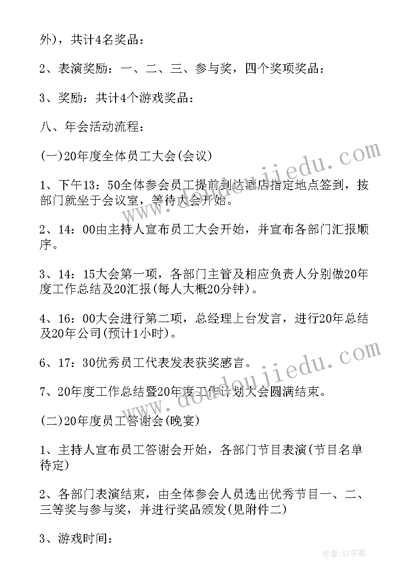 2023年深圳年会活动策划费用(优秀10篇)